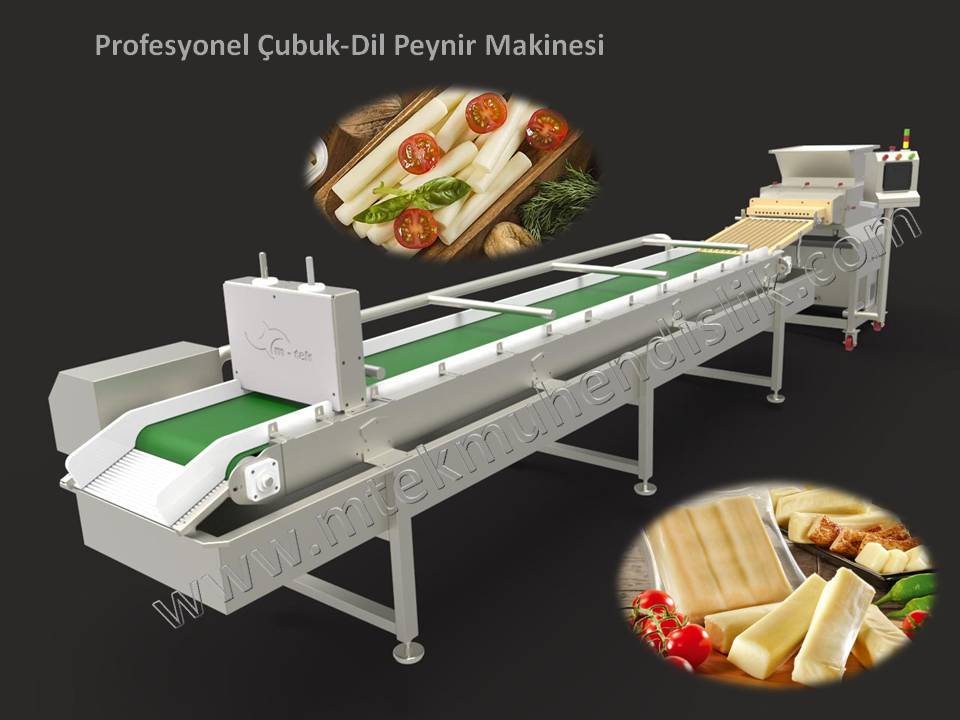 Profesyonel Dil Çubuk Çeçil Peynir Makinesi